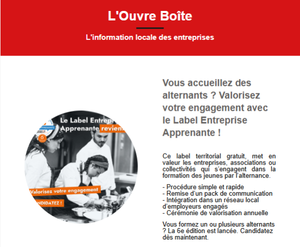 L'Ouvre Boîte du 01.10.25